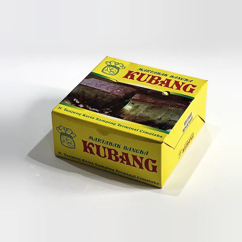 Dus martabak Kubang cetak full colour